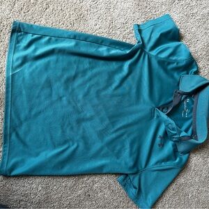 Under Armour Ocean Blue Polo Shirt